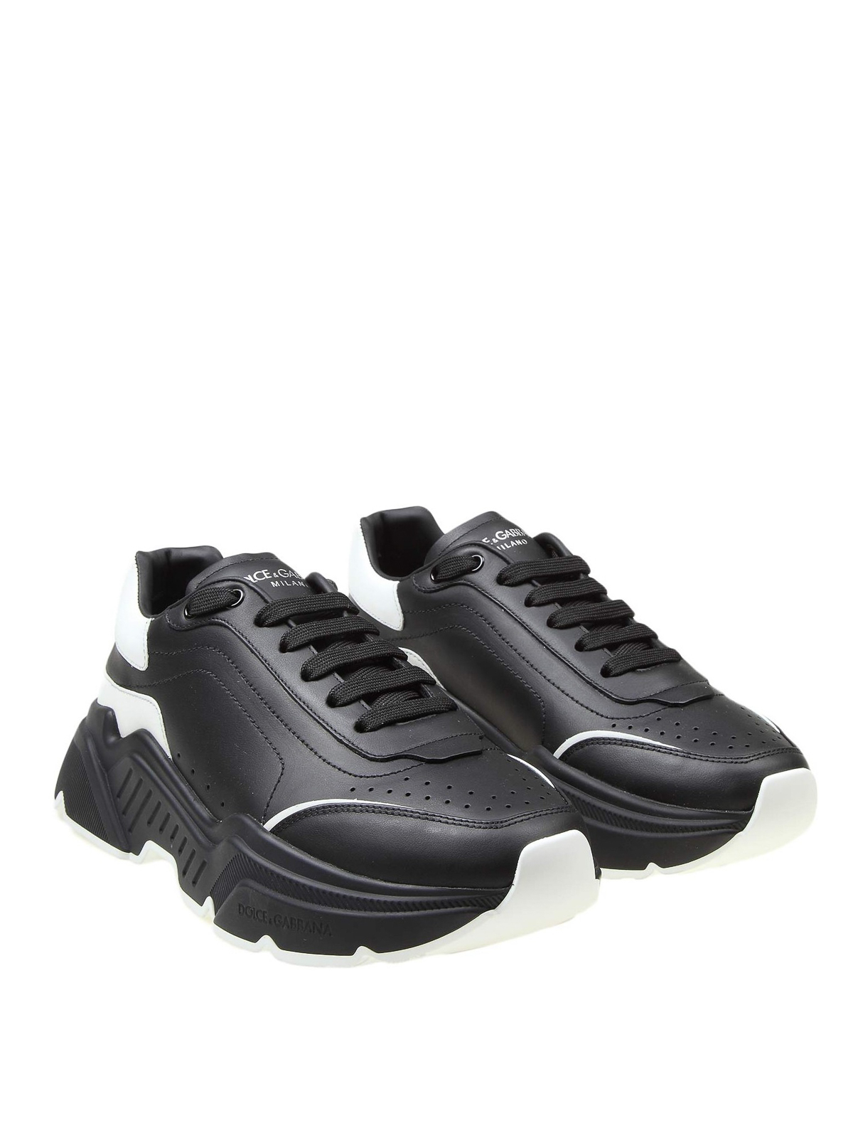 Shop Dolce & Gabbana Daymaster Sneakers In Black