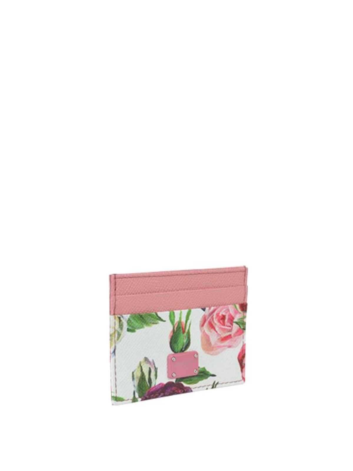 Dolce and gabbana floral card holder sale