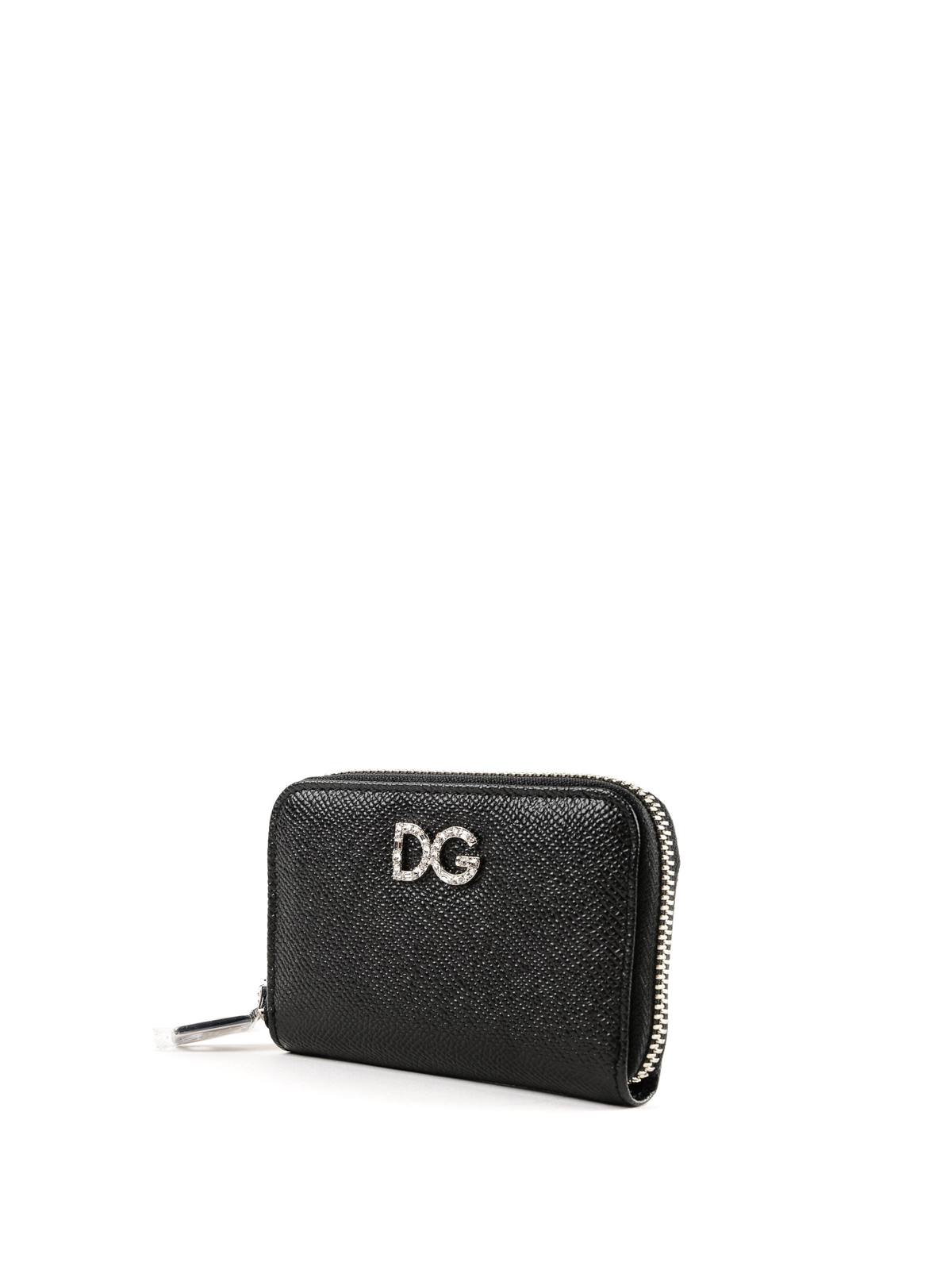 Wallets & purses Dolce & Gabbana - Zip around black small wallet