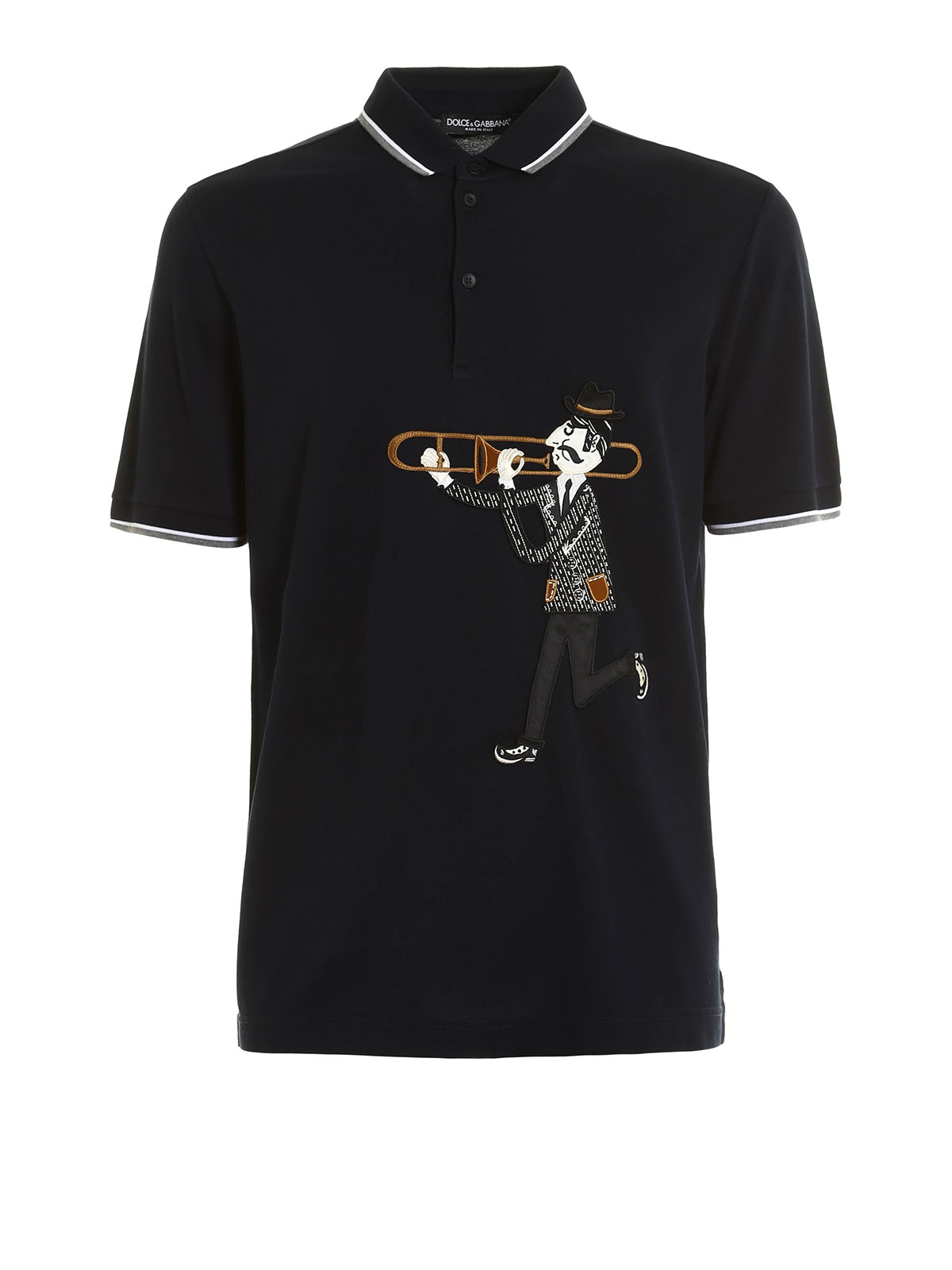 【新品】Dolce & Gabbana ポロシャツ Dolce & Gabbana Men Logo Print Polo Shirt Short Sleeve | eBay