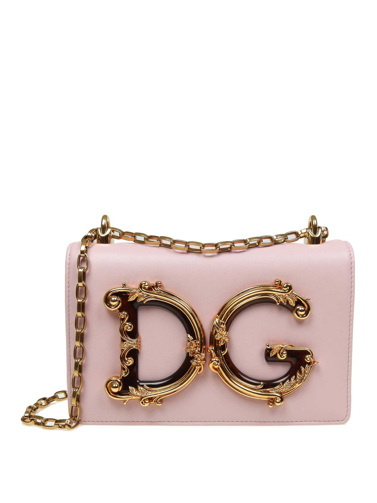 Shop Dolce&Gabbana D&G Girls Leather Crossbody Phone Case