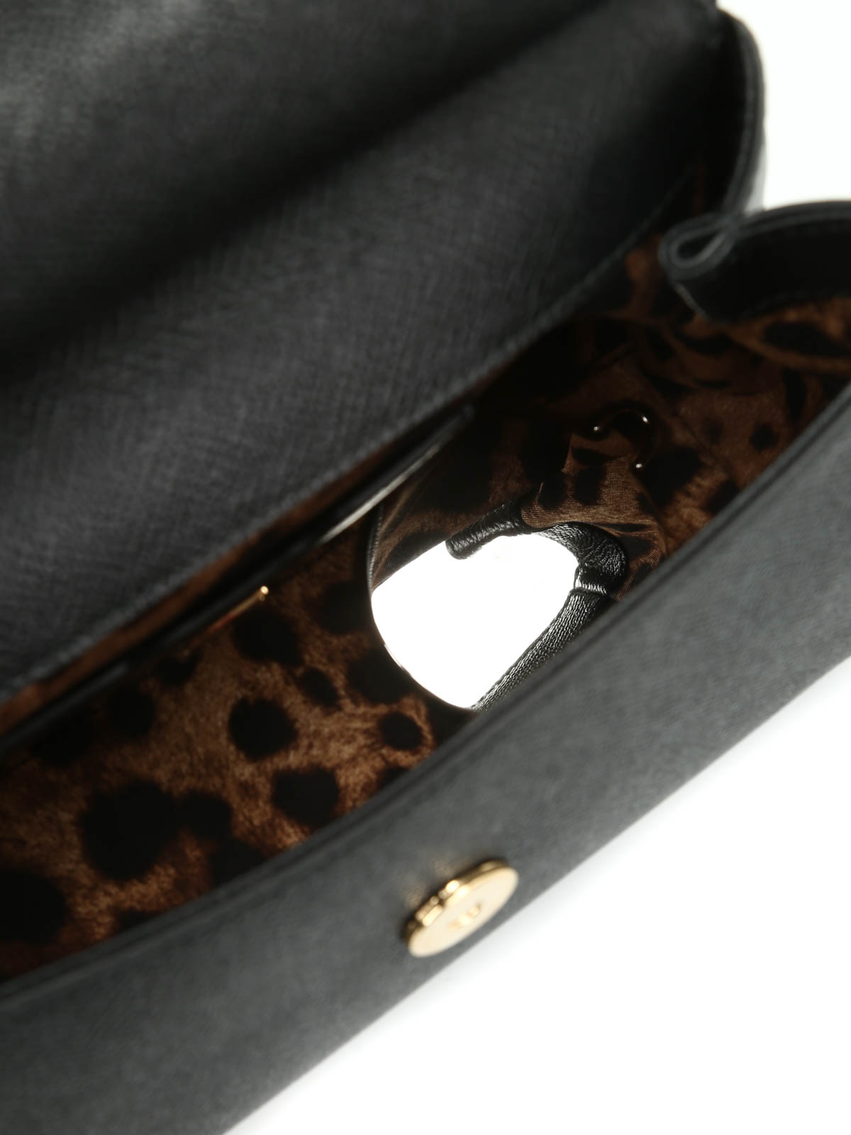 Dolce&Gabbana Handbags sicily large Women BB6002A100180999 Leather Black  1280€