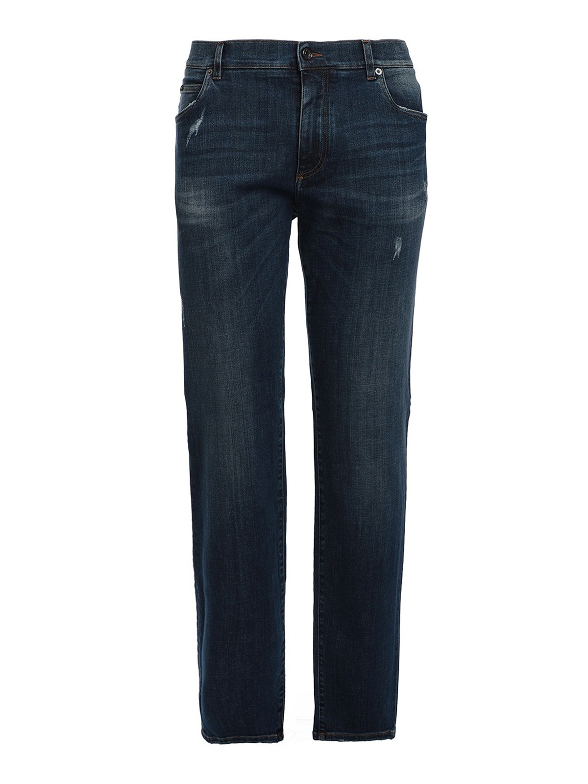 Dolce & Gabbana Faded stretch denim jeans - Men|GYQFCDG8BY6S9001