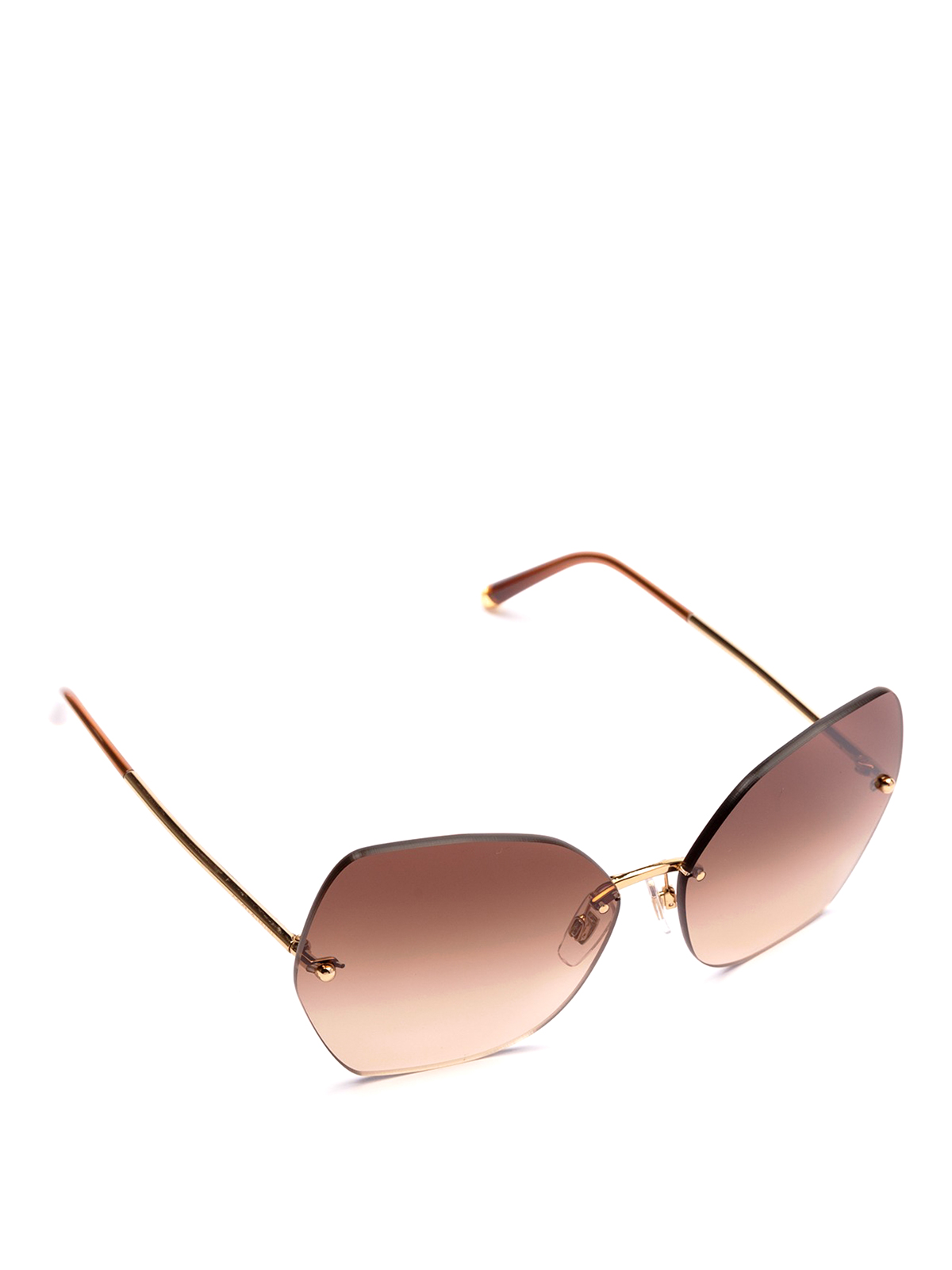 Dolce & Gabbana サングラス - ブラウン|DG22040213