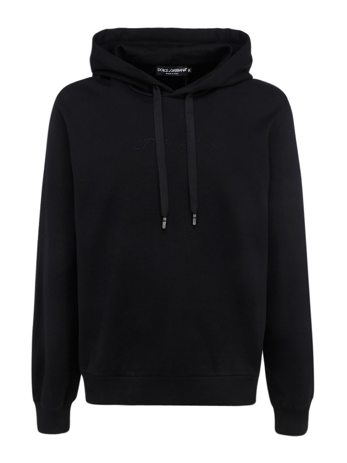 Sweatshirts u0026 Sweaters Dolce u0026 Gabbana - Tonal logo hoodie -  G9OF9ZG7WRON0000