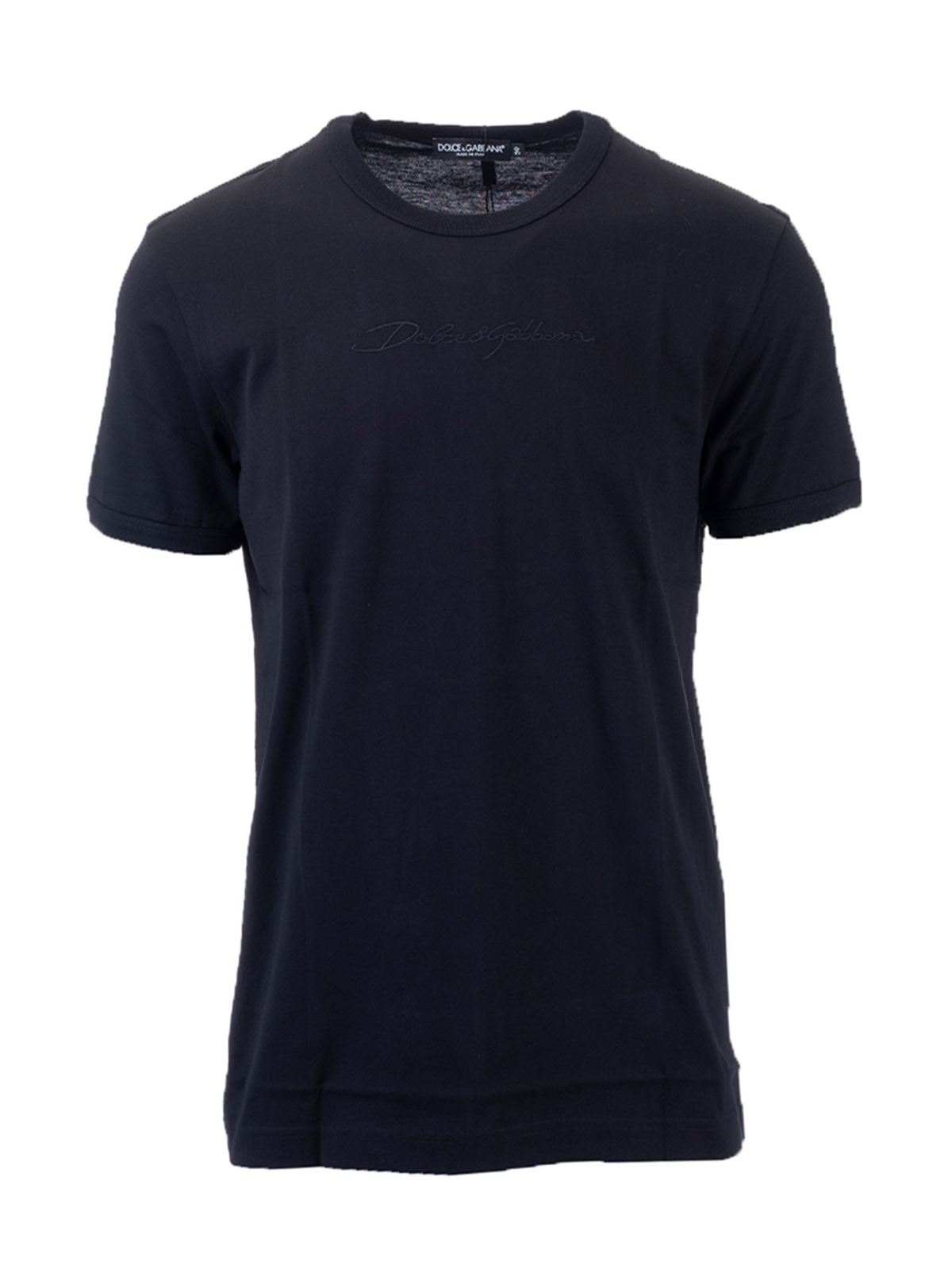 Dolce & Gabbana Basic T-shirt in black - Black|G8JX7ZG7WRNN0000