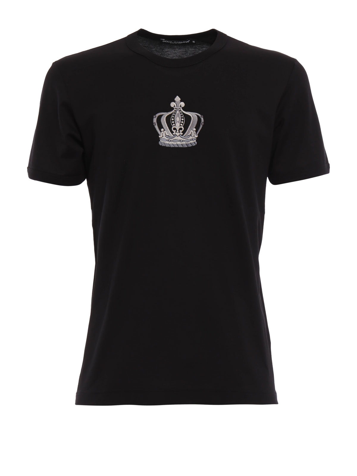 Dolce & Gabbana Crown pattern T-shirt - Black | G8FV4TG7HCIN0000