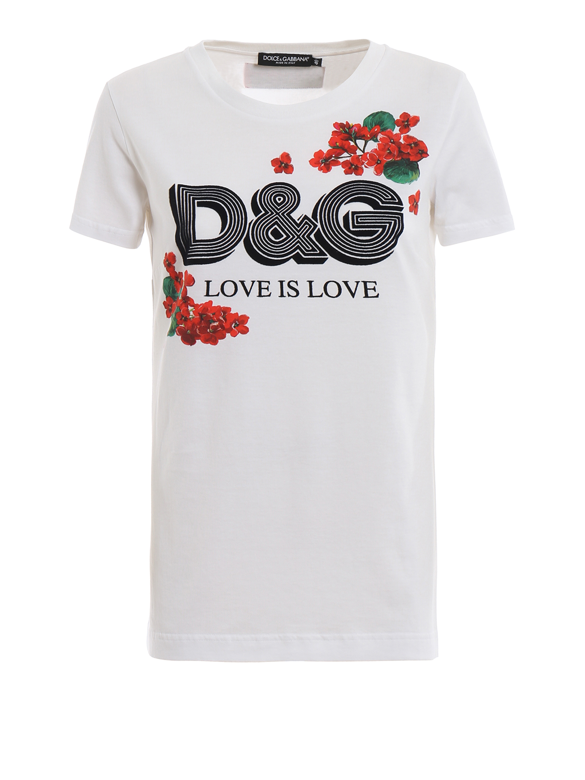 Dolce & Gabbana Flocked Logo T-shirt Tシャツ