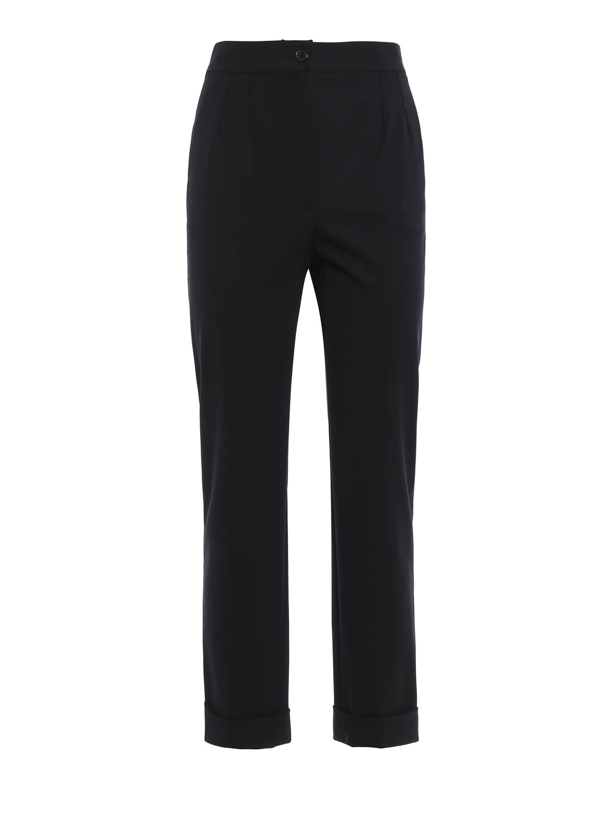 Dolce & Gabbana Wool tailored trouser - Black | FTAOUTFUCCSN0000