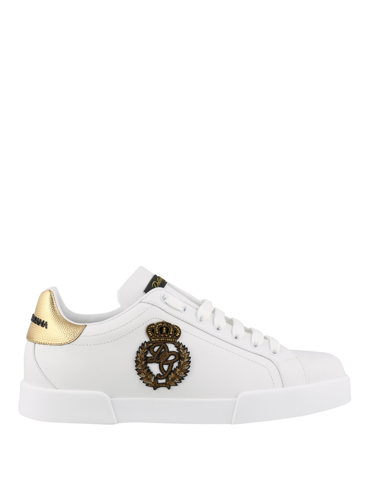 Trainers Dolce & Gabbana - Portofino embroidered sneakers