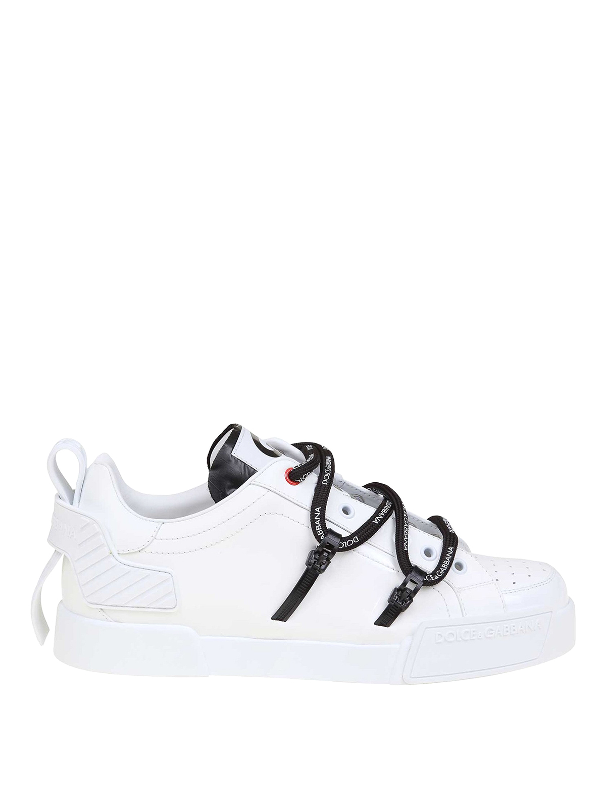 Dolce & Gabbana Portofino Sneakers In Blanco