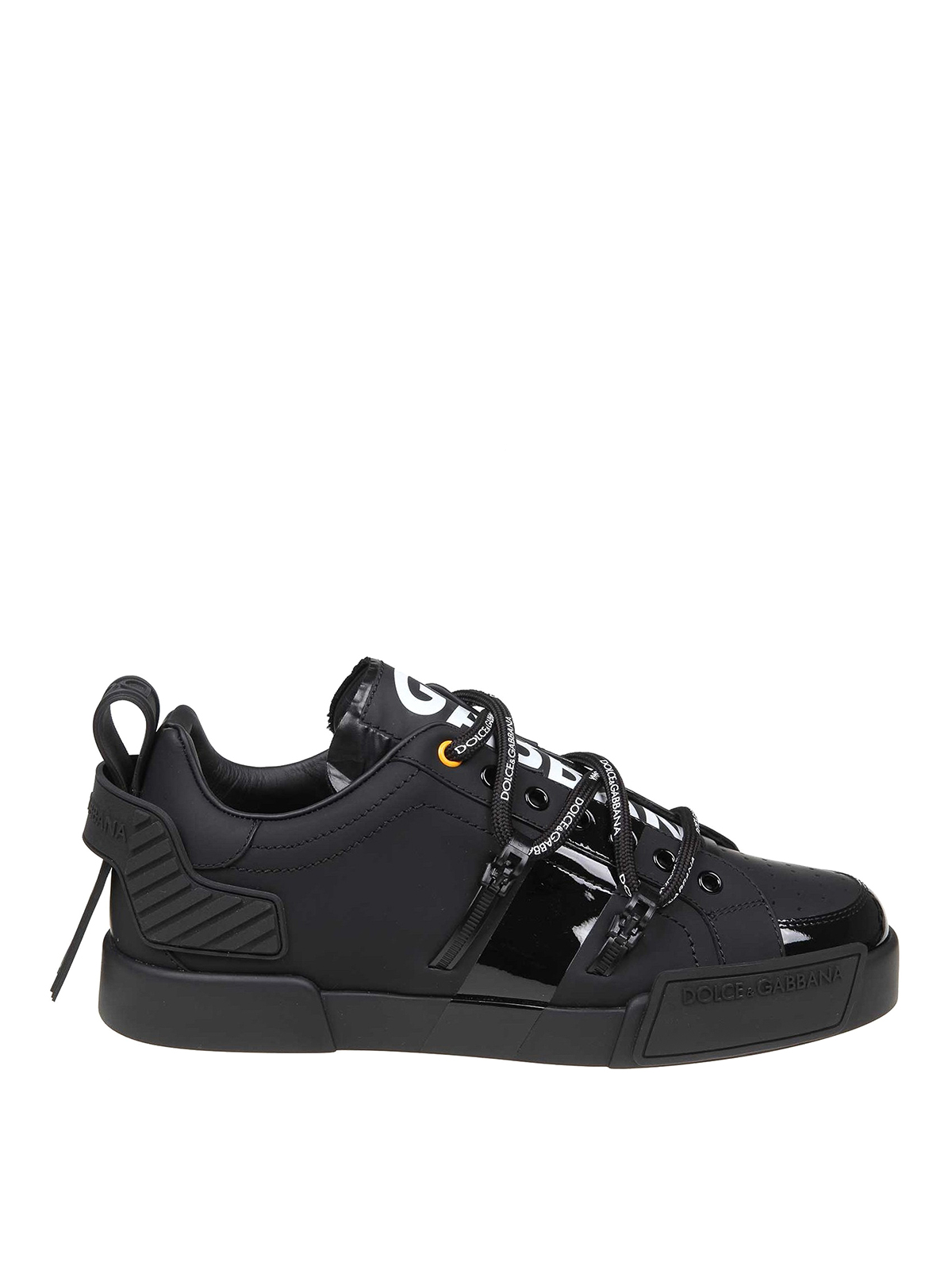 Dolce & Gabbana Portofino Sneakers In Negro