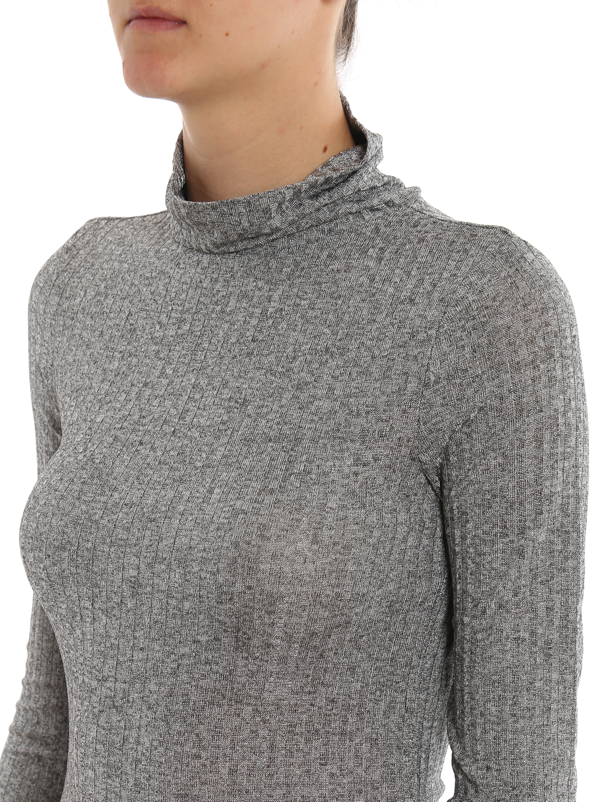 Silver lurex sweater sale