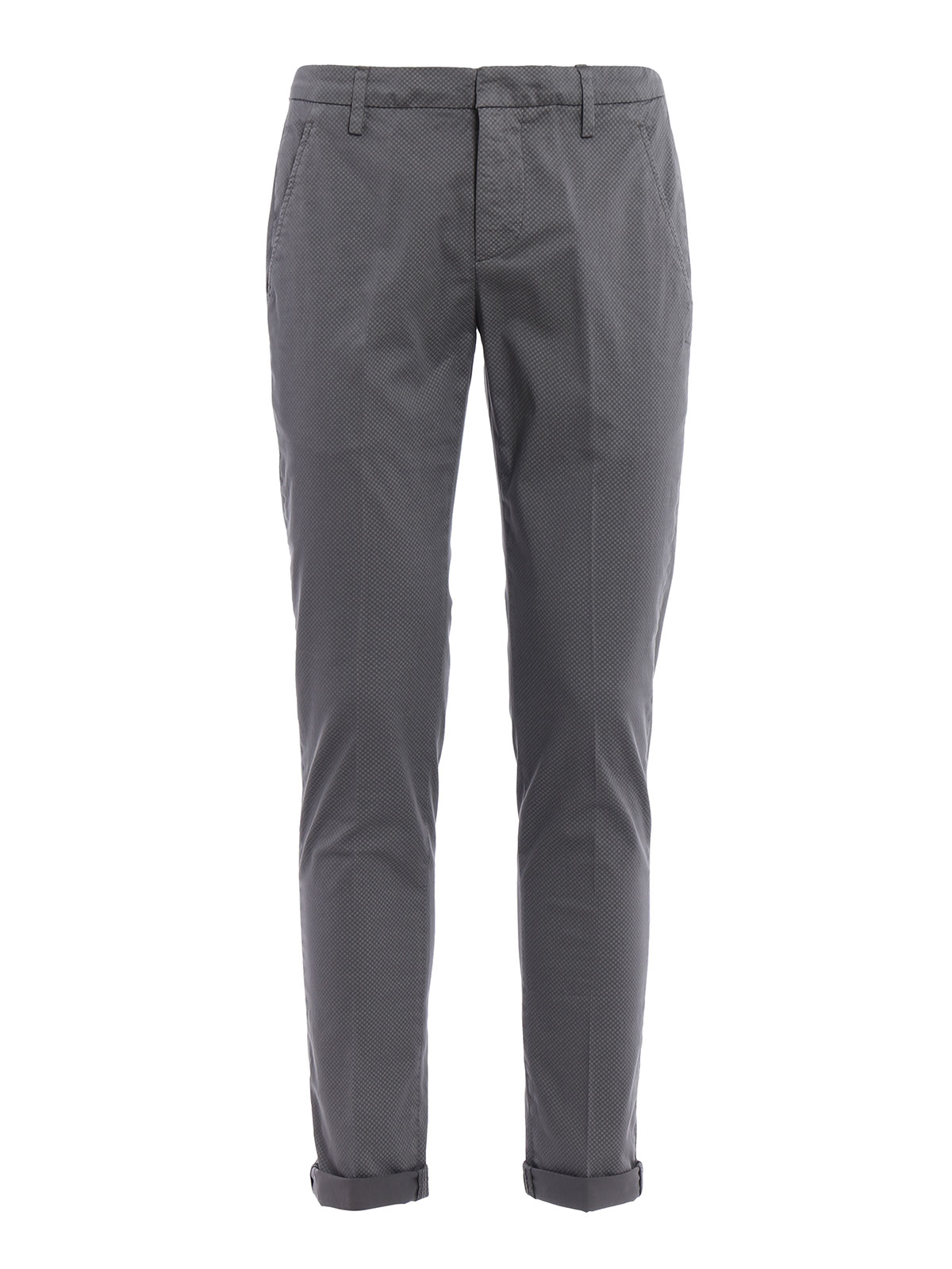 Dondup Gaubert Chino Trousers In Grey