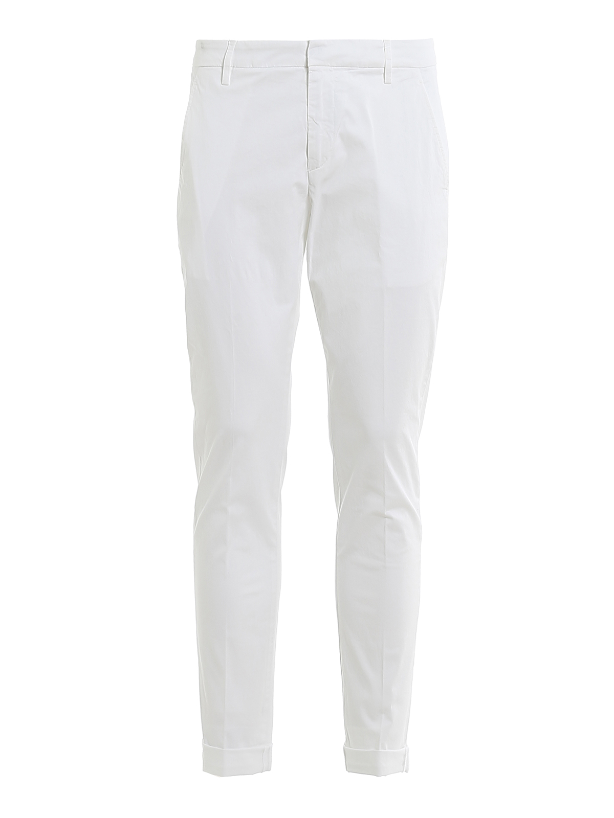 Dondup Gaubert Trousers In White