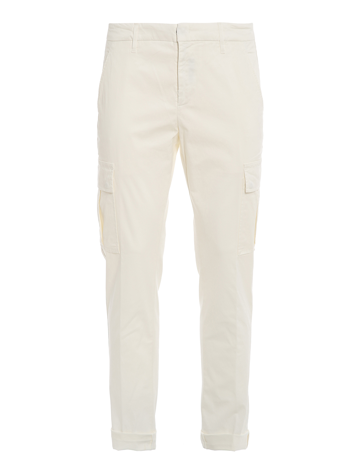 Dondup Pantaloni Zeno Bianco Uomo UP538GSE046UPTD001