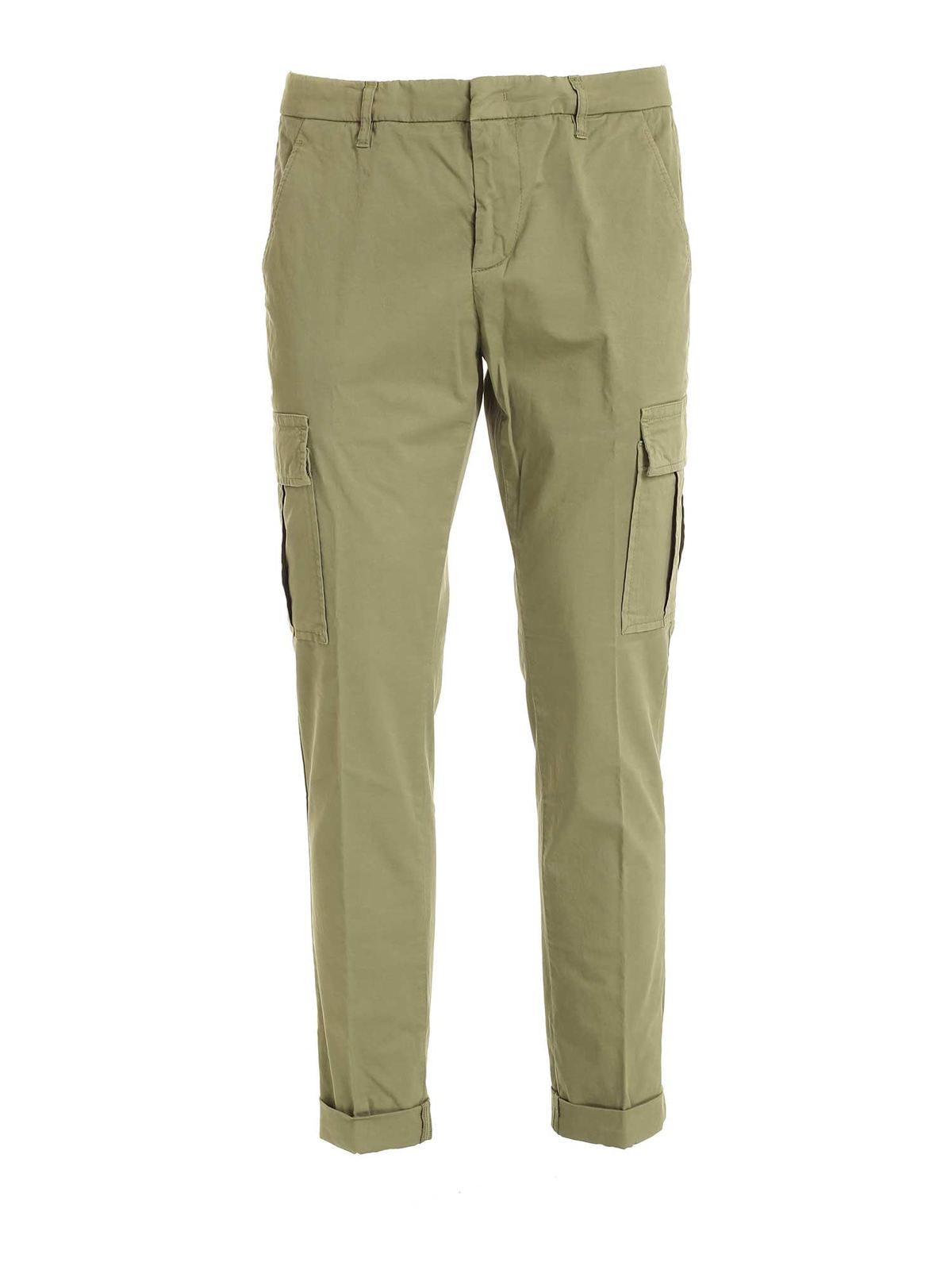 Dondup Pantalone Zeno Verde Uomo UP538GSE046UPTD637
