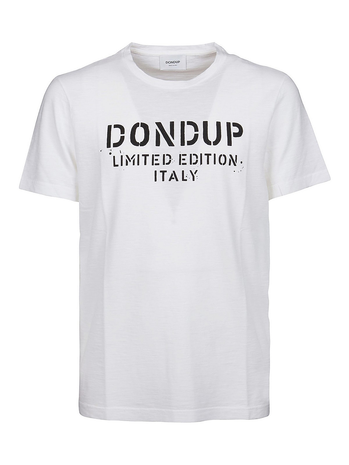 Tシャツ・カットソー DONDUP Men T-shirt White US198JF0195UZL4 000 DONDUP Men T-shirt White 1 US198JF0195UIT3 010 DONDUP: T