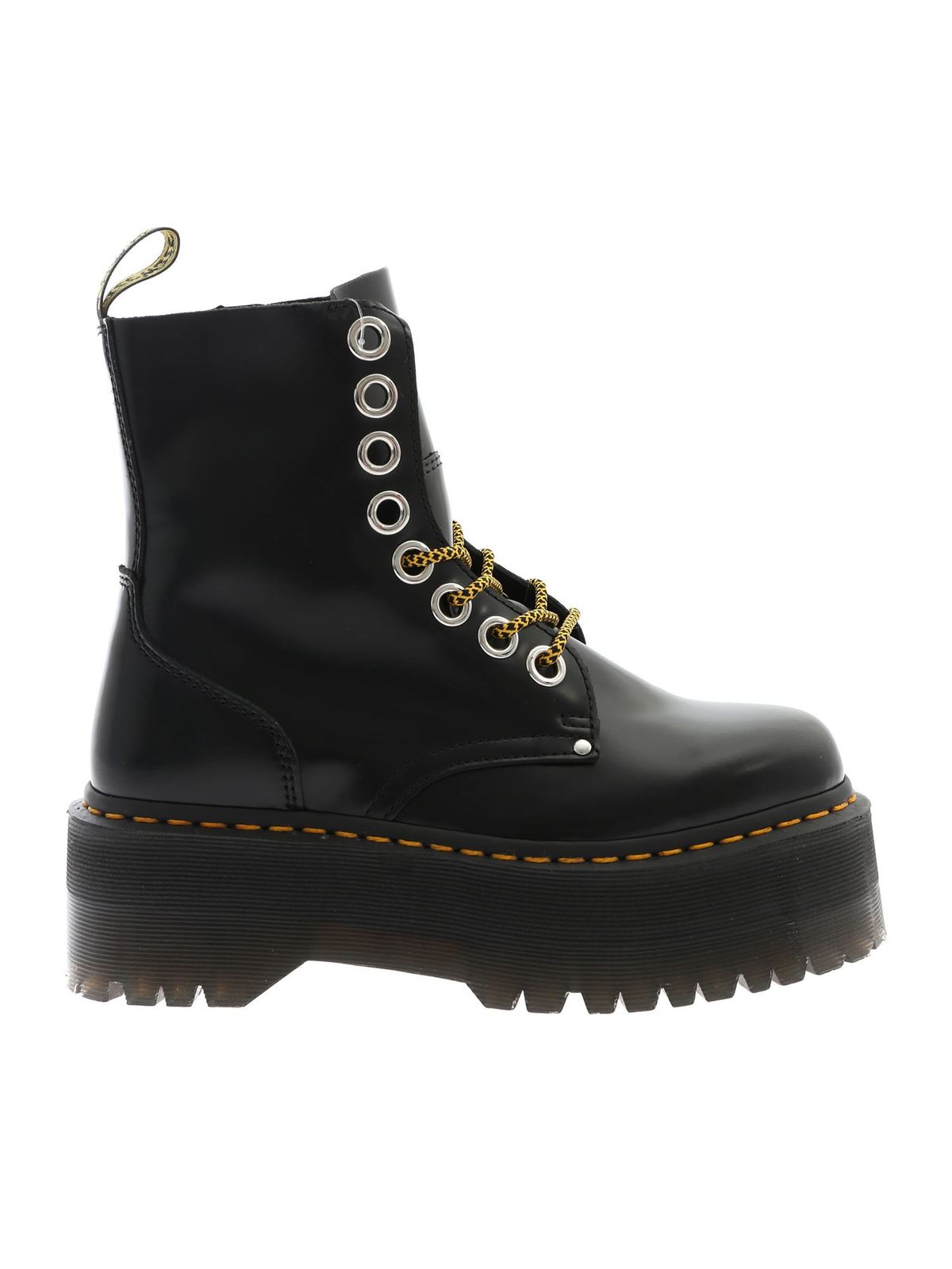 Dr. Martens' Jadon Max Buttero Ankle Boots In Black