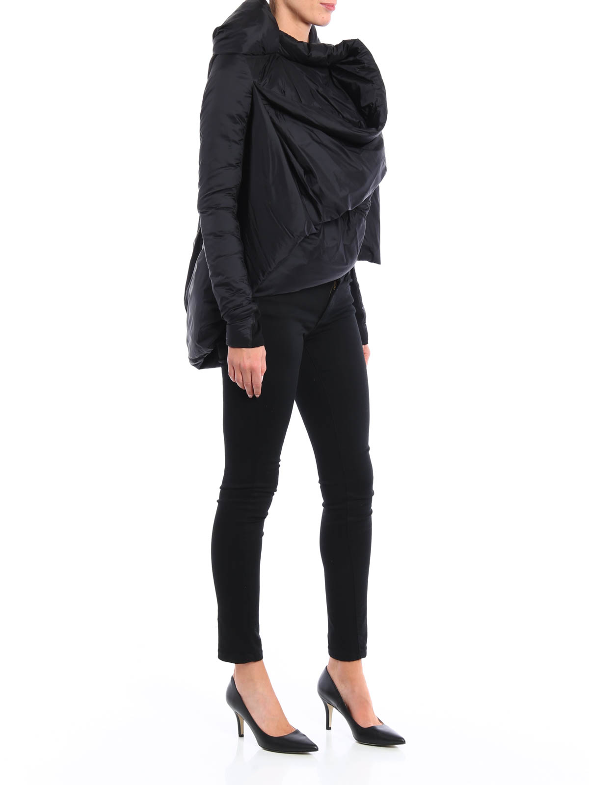 Rick Owens ダウンコート レディース - 黒|RP16F2714I09