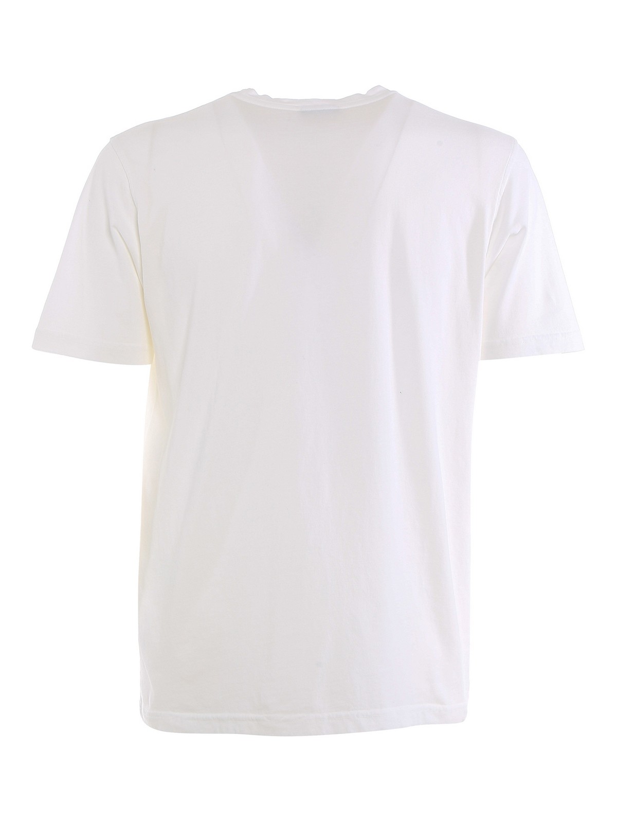 Shop Drumohr Pocket T-shirt In White