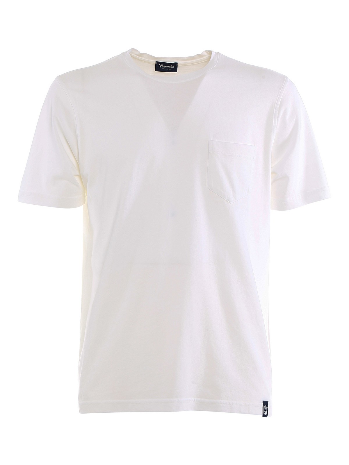 Shop Drumohr Camiseta - Blanco In White