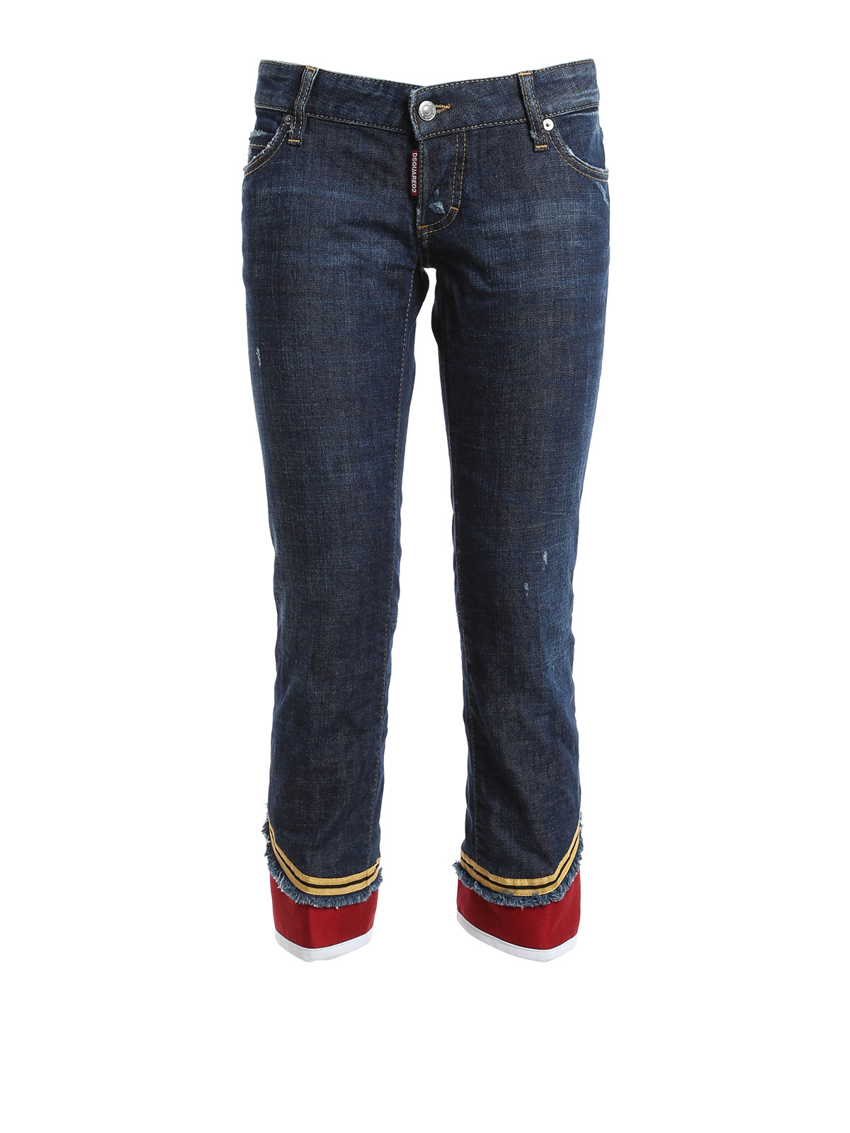 Dsquared2 Sexy Cropped boot cut jeans - Women | S73LA0137S30144470
