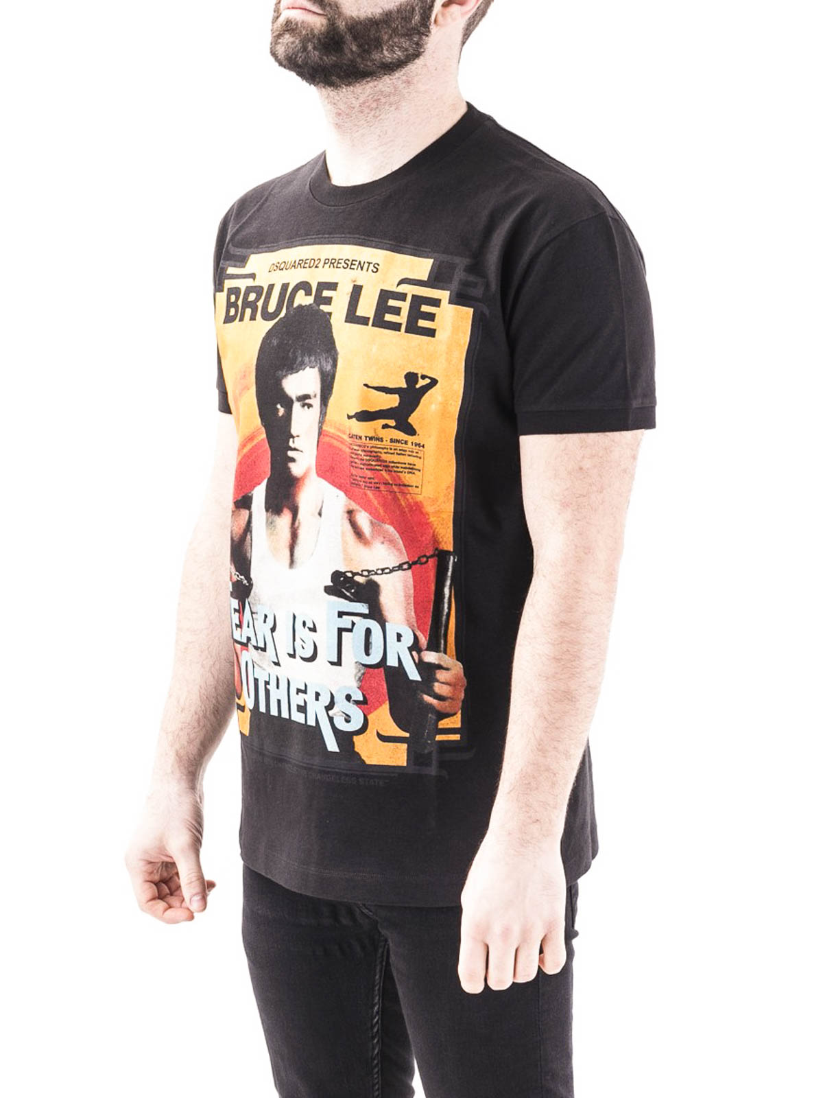 T-shirts Dsquared2 - Bruce Lee cotton T-shirt S71GD0901S22507900
