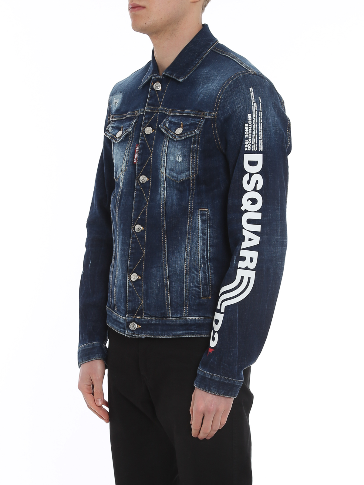 dan denim jacket dsquared2 jacket