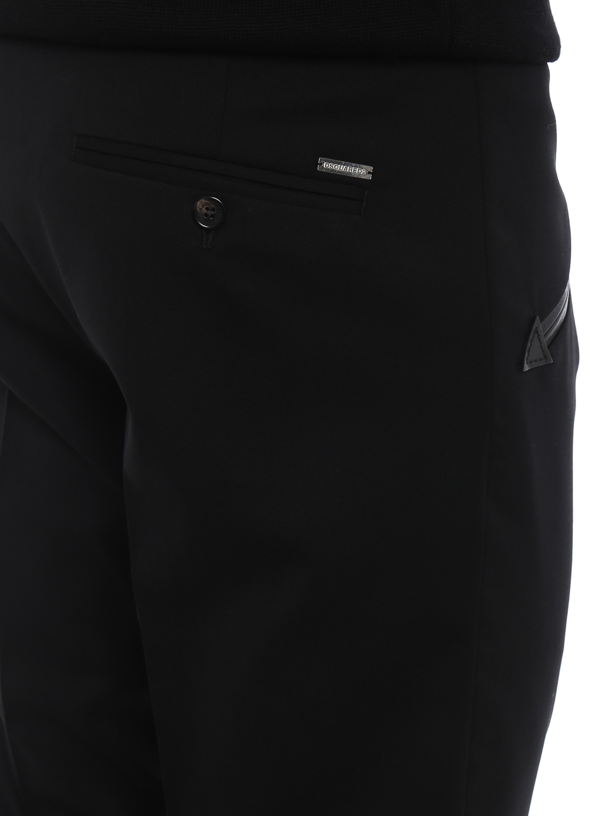 Dsquared2 Hockney Fit stretch wool trousers|S71KB0107S42916900