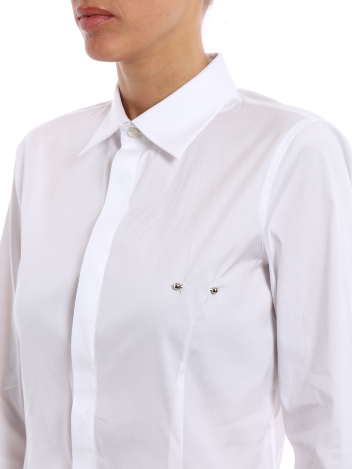 Camisas - Camisa Blanca Para Mujer - S72DL0490S44131100