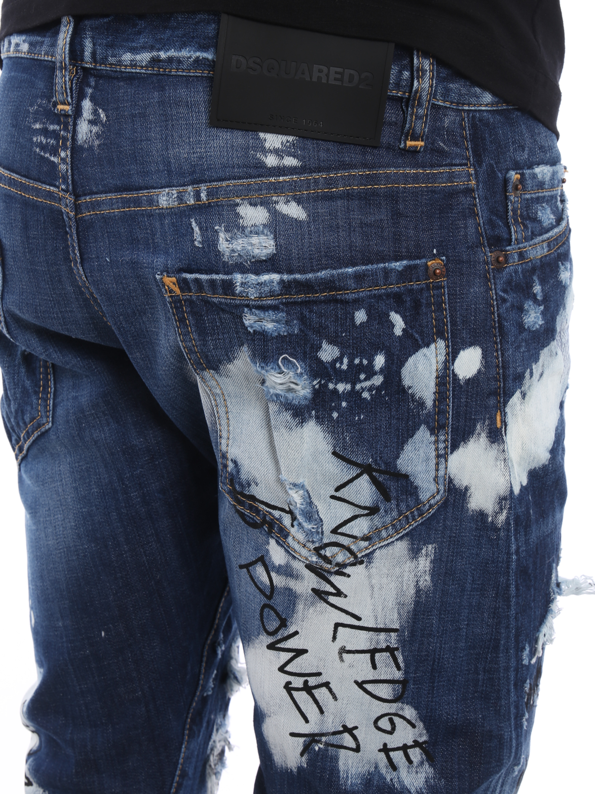 Dsquared2 スキニージーンズ - Sexy Twist|S74LB0246S30309470
