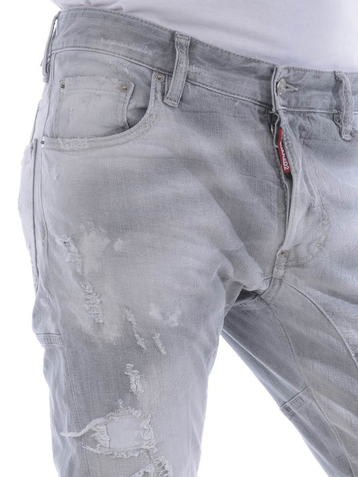 Dsquared2 Tidy Biker grey jeans - Grey - Men | S71LB0412S30260852