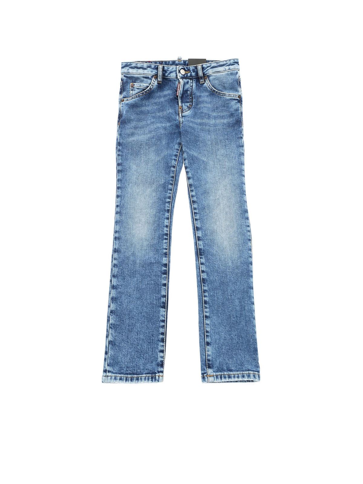 Dsquared2 ストレートジーンズ - ライトブルー|DQ01PXD00VTDQ01