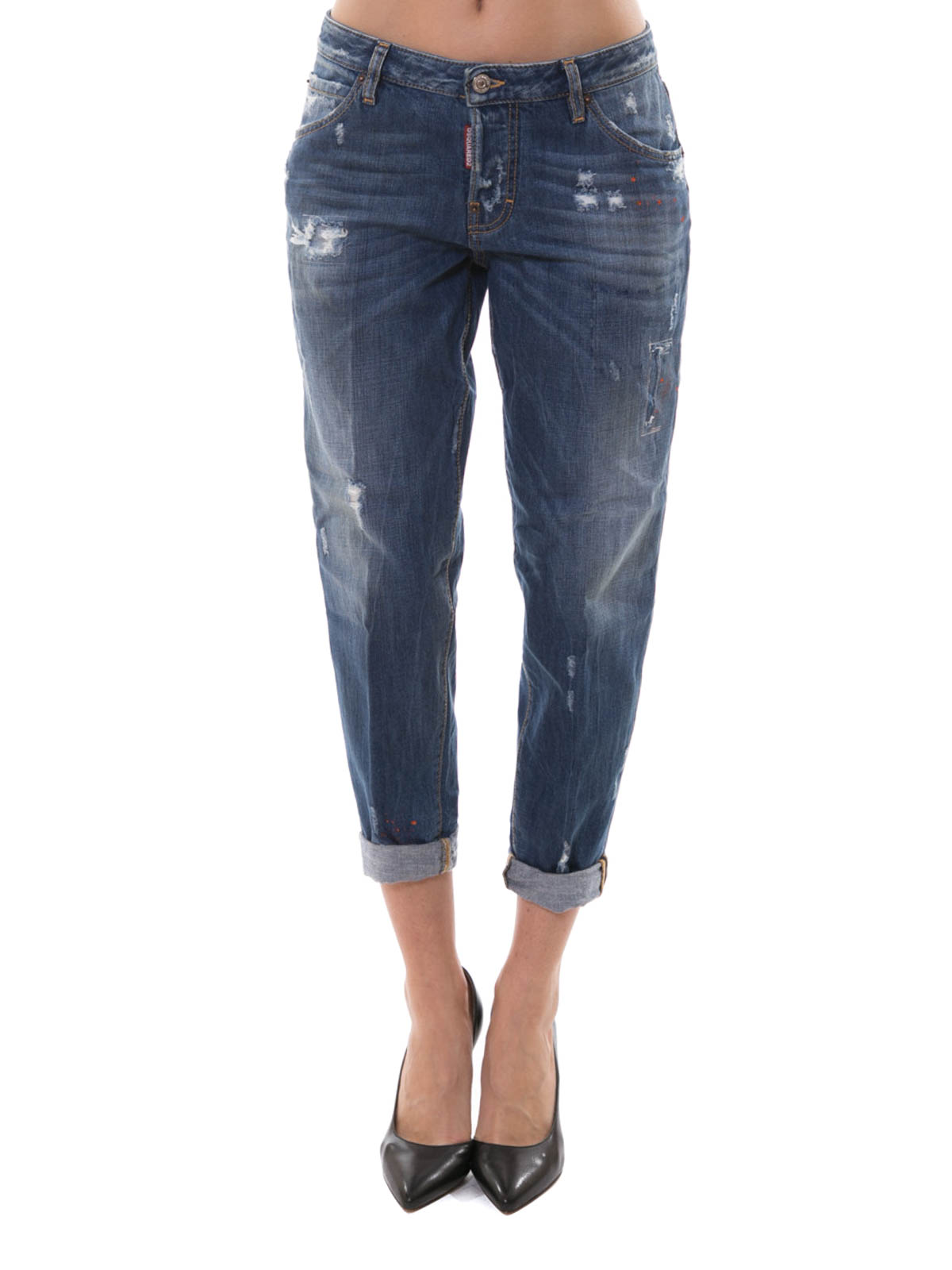 Boyfriend Dsquared2 - Hockney jeans - S75LA0737S30309470