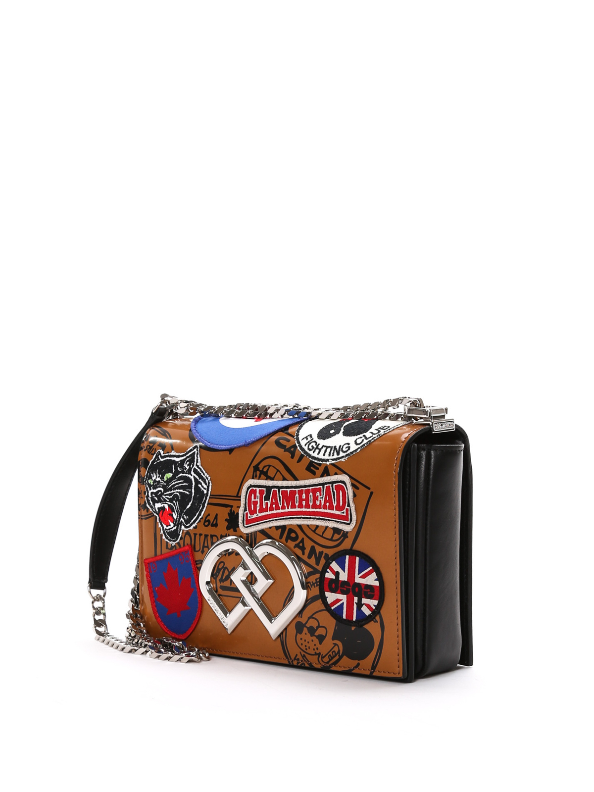 Cross body bags Dsquared2 - DD patches shoulder bag - SD209612305089