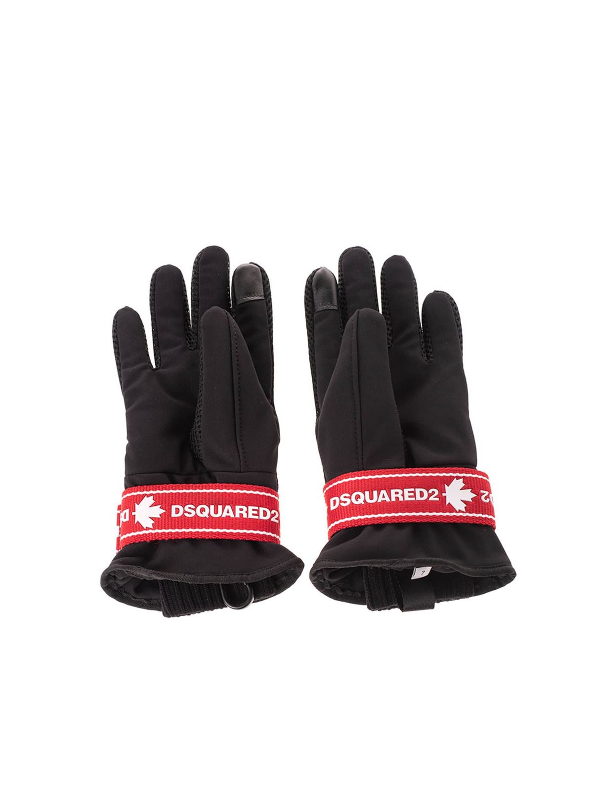 Dsquared2 手袋 - 黒 - ブラック|GLW001111703502M002