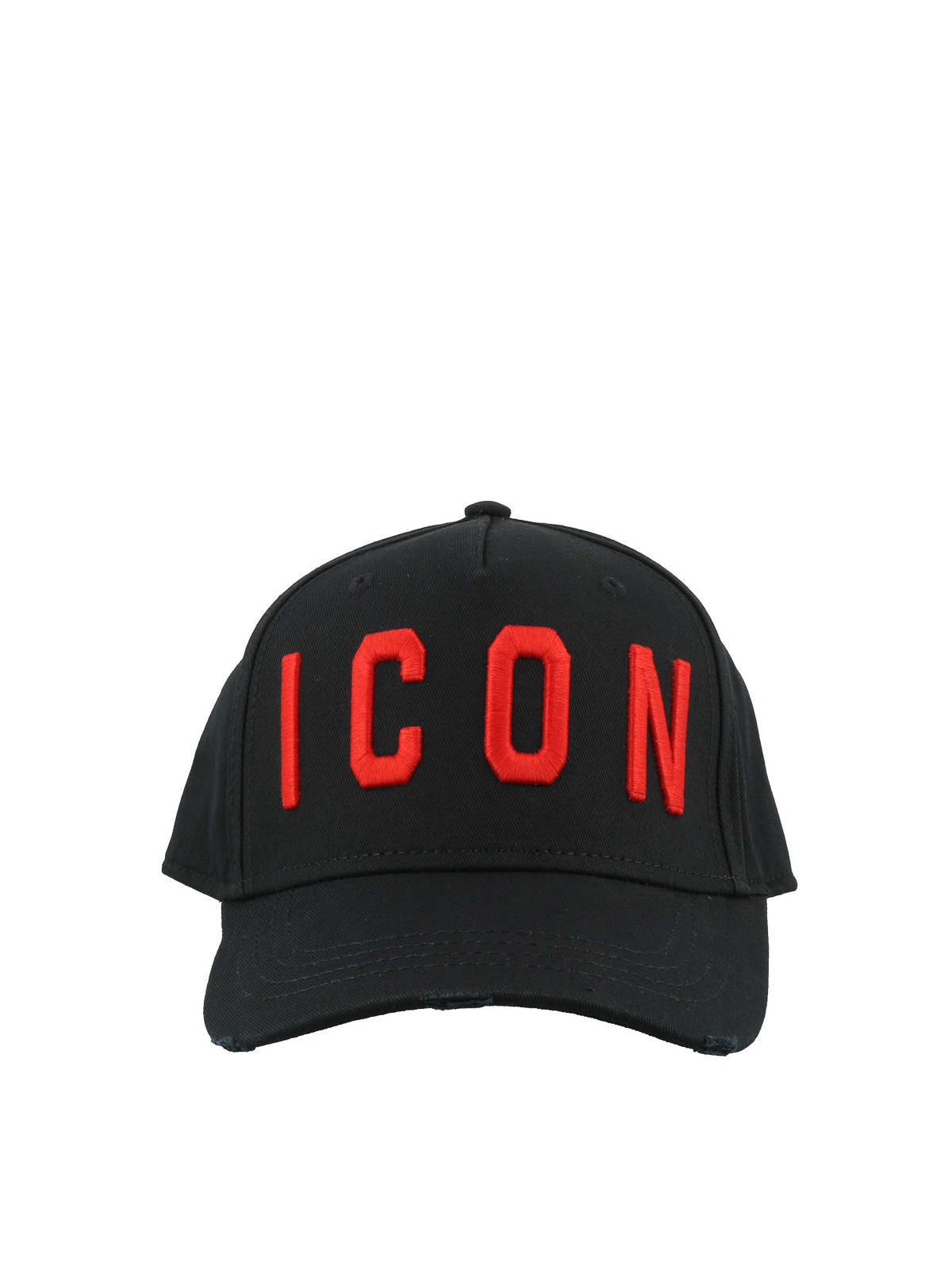 Shop Dsquared2 Icon Red And Black Baseball Cap