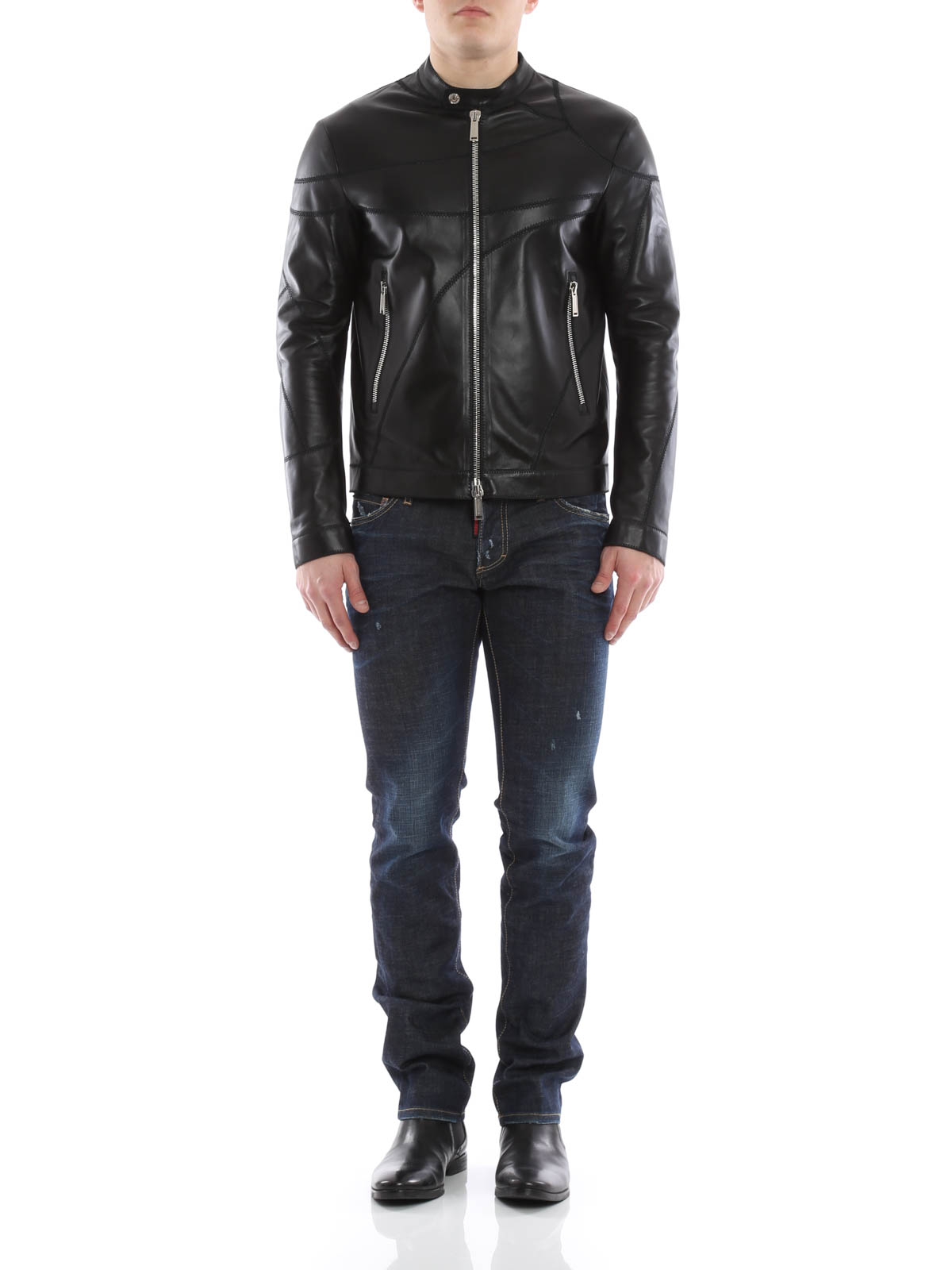 #dsquared #leather jacket