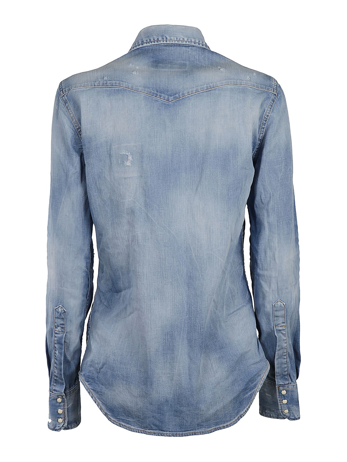 Dsquared2 Chemise Clair Délavé Femme S72DL0671S30341470