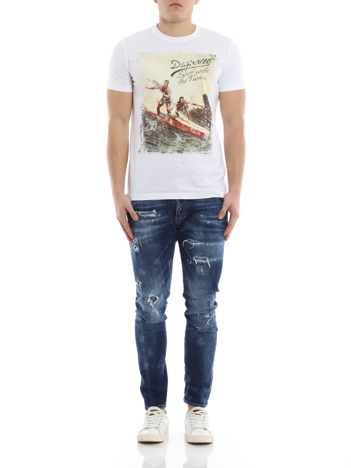 Straight leg jeans Dsquared2 - Classic Kenny Twist jeans