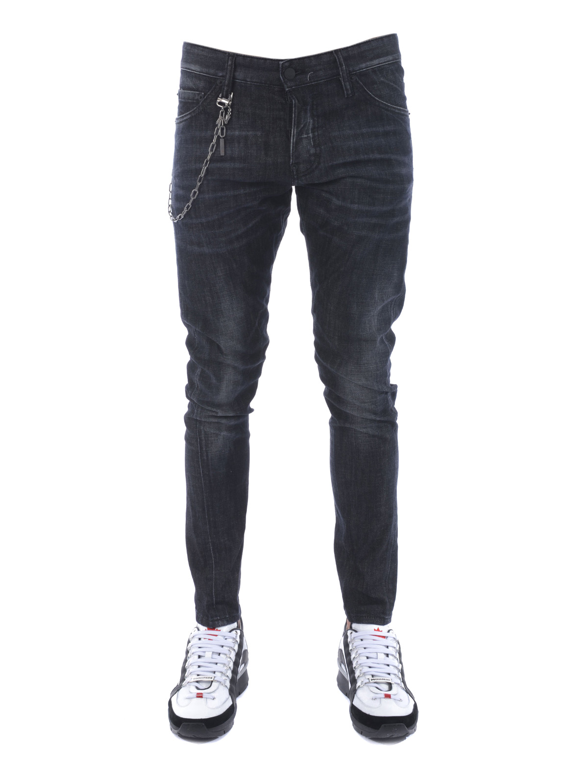 Straight leg jeans Dsquared2 - Faded denim Sexy Twist Jean