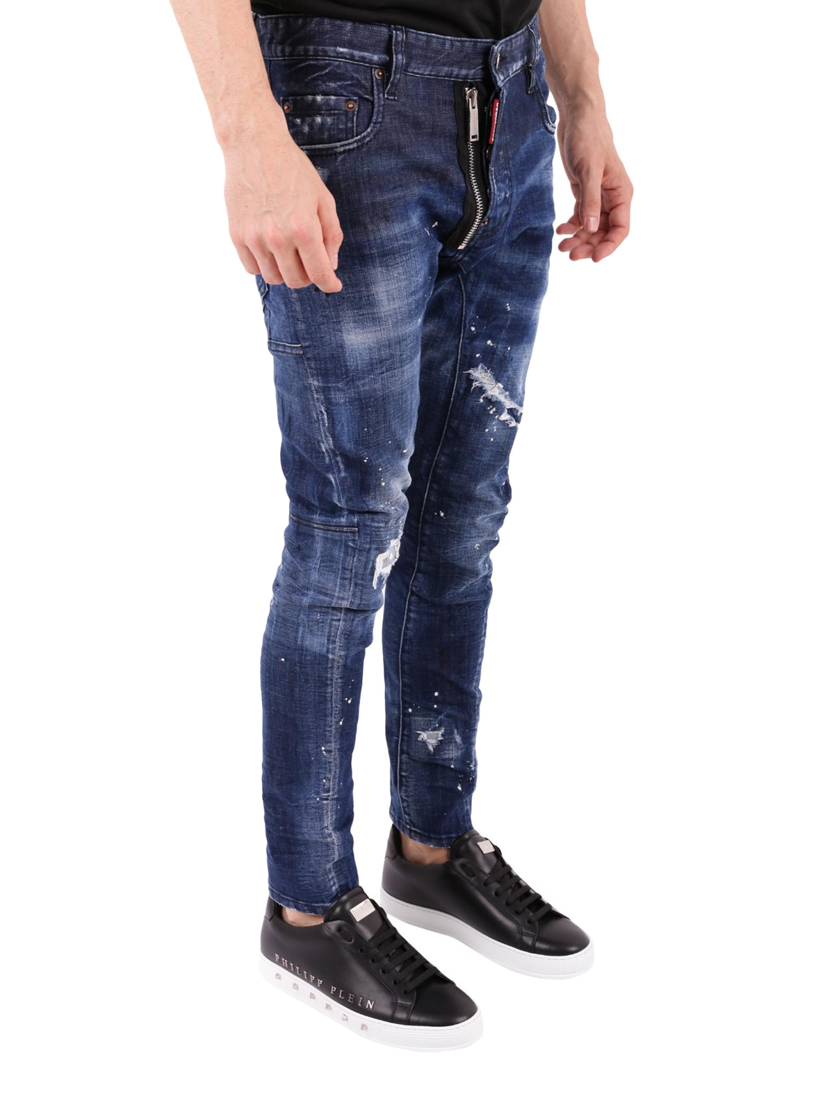 Straight leg jeans Dsquared2 - Tidy Biker The Dsquared2 Dude jeans