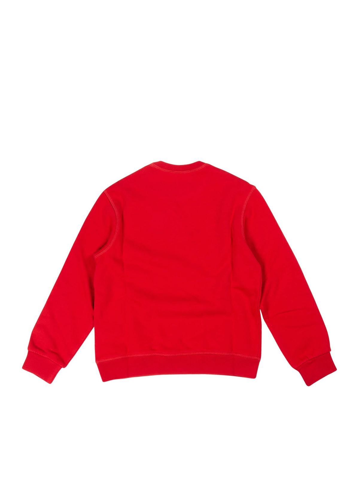 スウェット＆セーター Dsquared2 - スウェットシャツ/セーター - 赤 ...