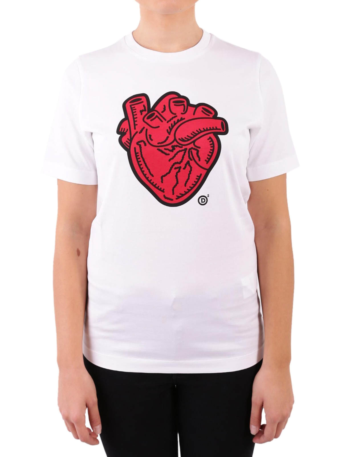 T-shirts Dsquared2 - Anatomical Heart T-shirt S75GC0897S22844100
