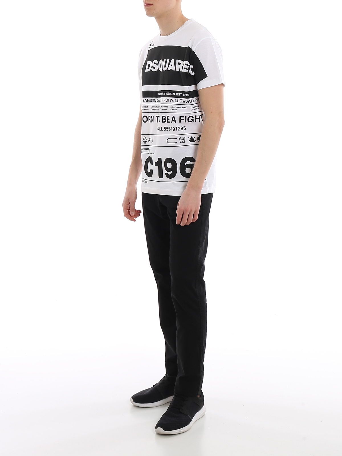 Dsquared2 1964 クルフィット Tシャツ S71GD1459D20014 900 S71GD1457D20014100G1.jpg?sw=