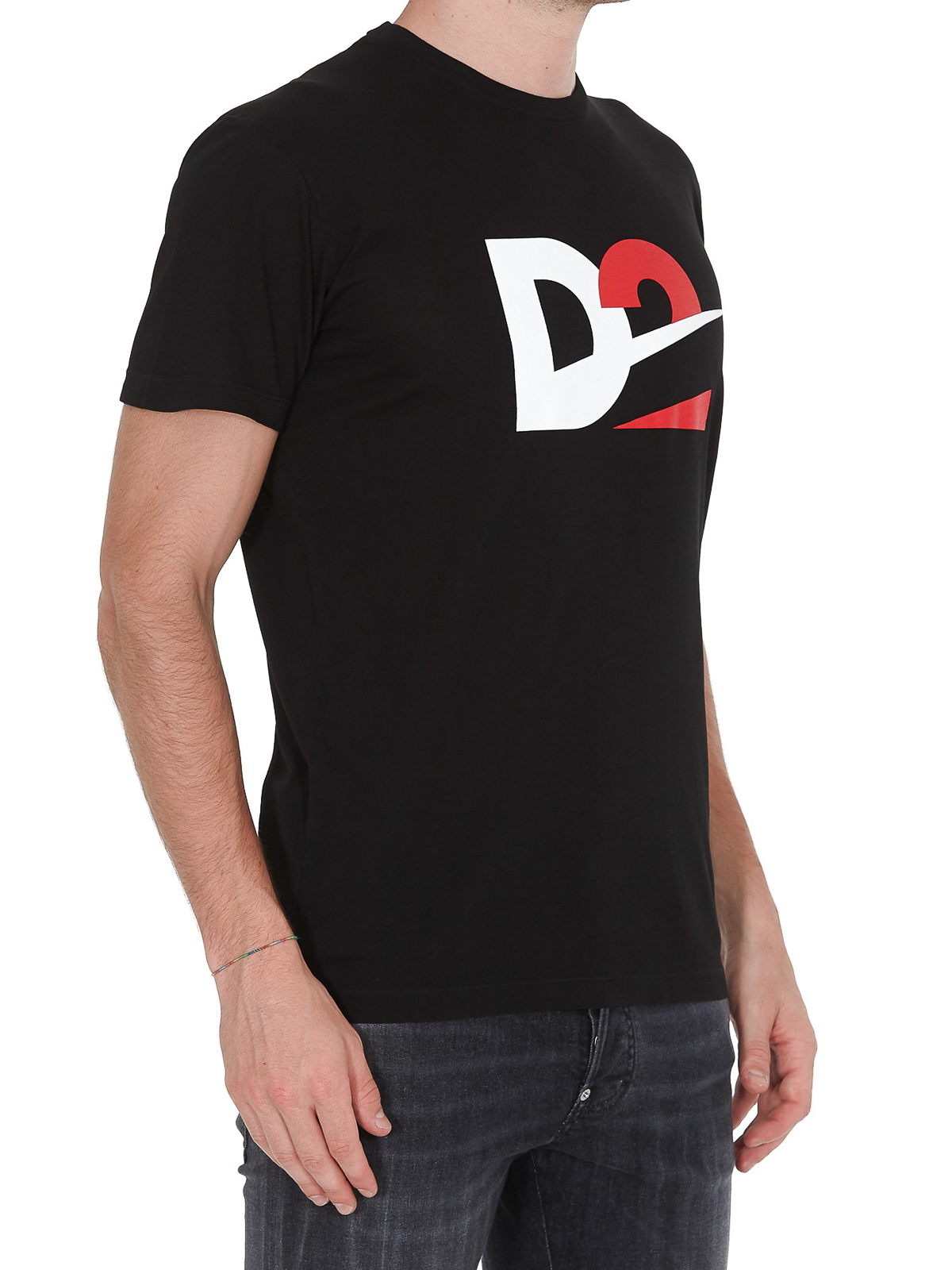 Tシャツ・カットソー DSQUARED2 Men T-shirt Black S74GD0946D20020 900 DSQUARED2 ディースクエアード メンズ Tシャツ ICON S79GC0068