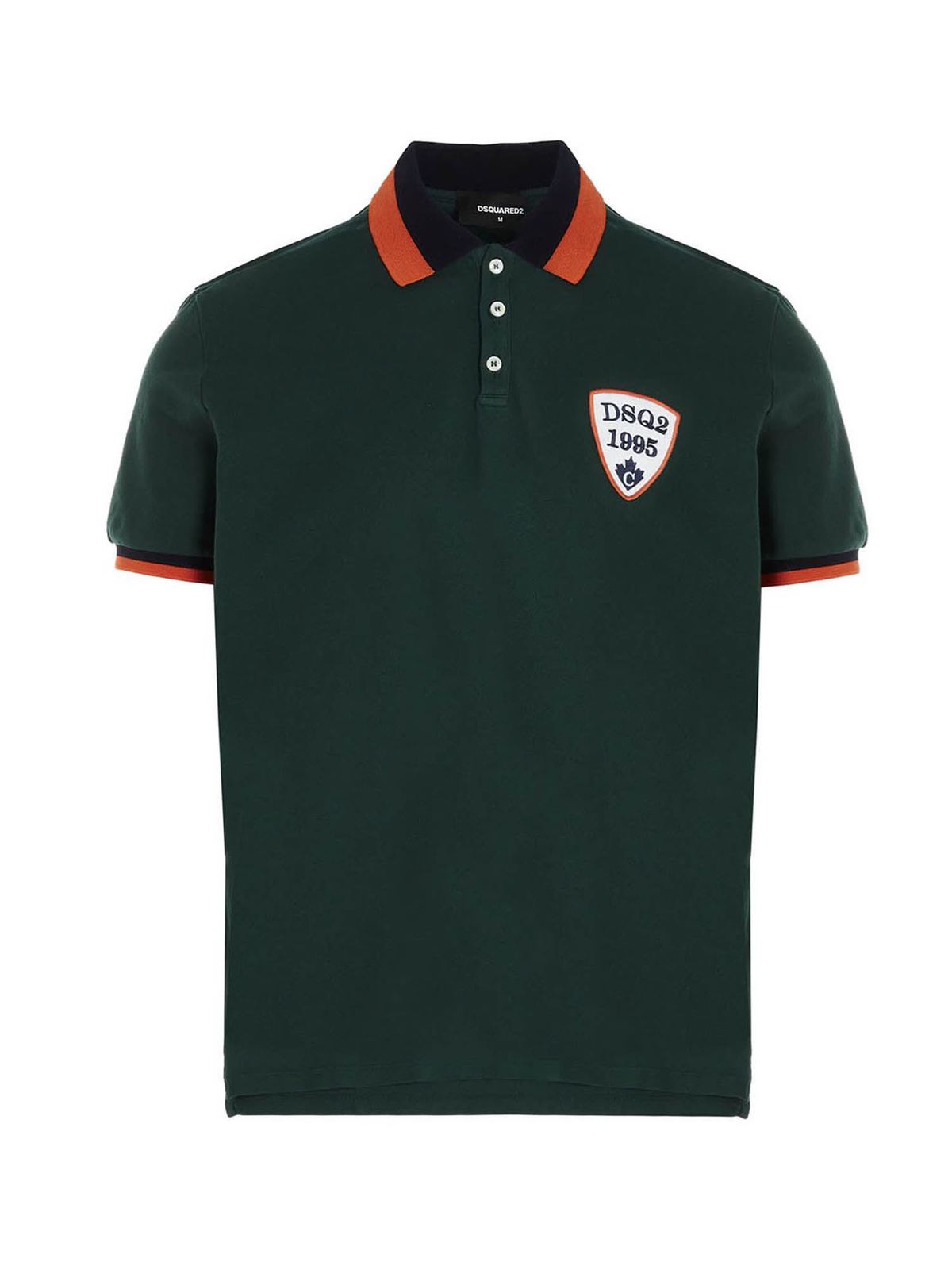 Dsquared2 ポロシャツ - 緑 - グリーン|S74GL0039S22743650