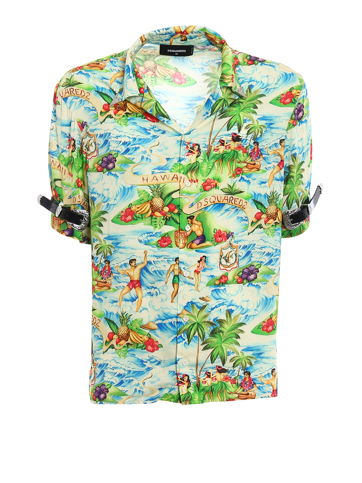 Dsquared2 Hawaiian Rocker printed shirt - Men