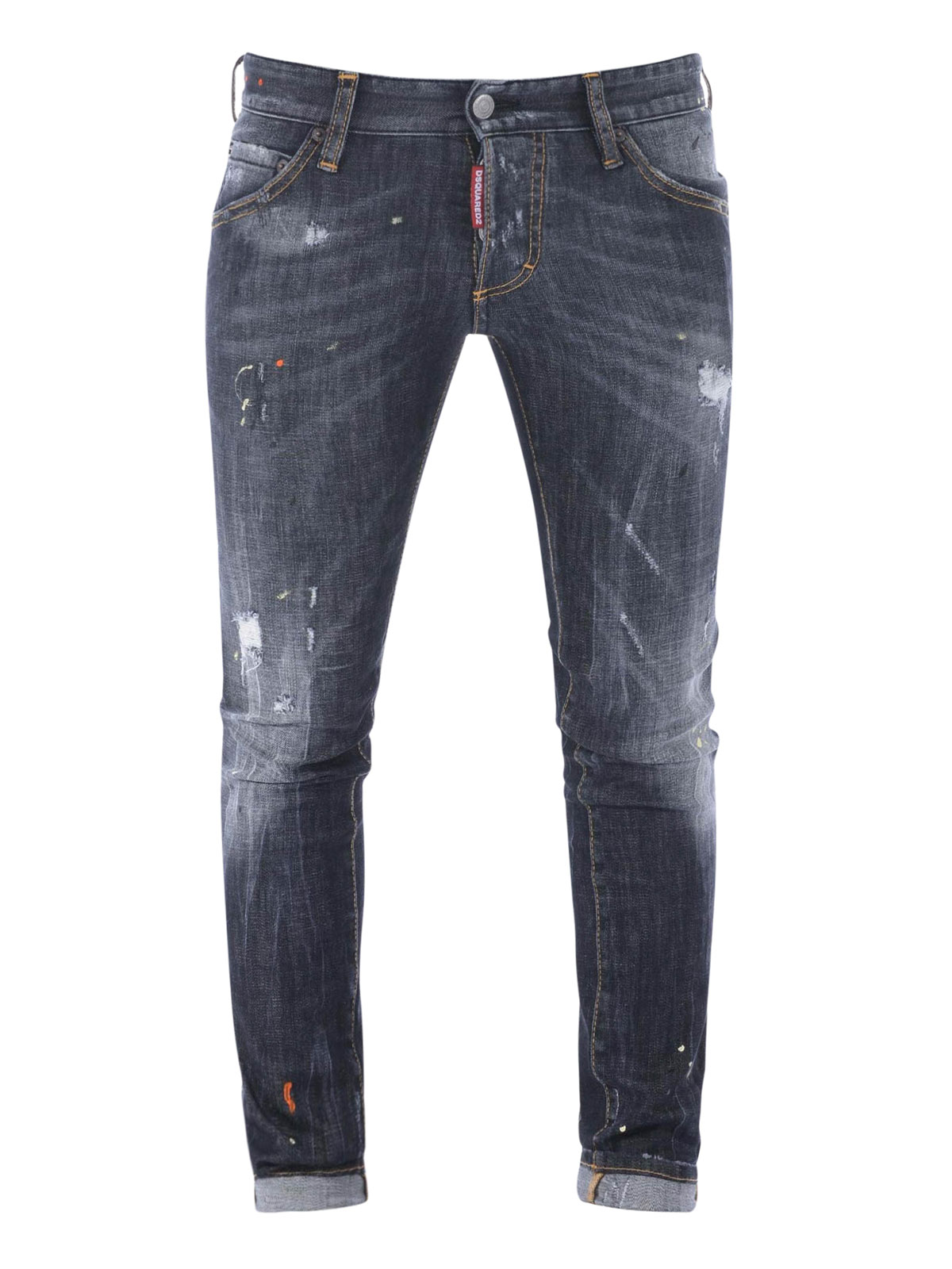 Dsquared2 Clement skinny jeans - Dark Wash|S71LB0017S30357900